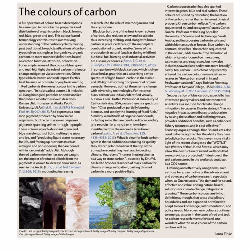 The Colors of Carbon