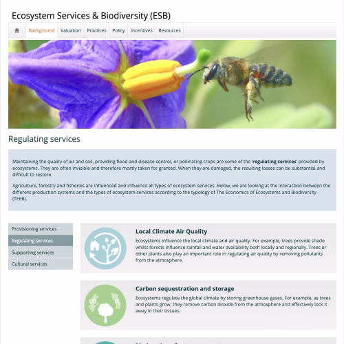 Protecting Ecosystem Services and Biodiversity