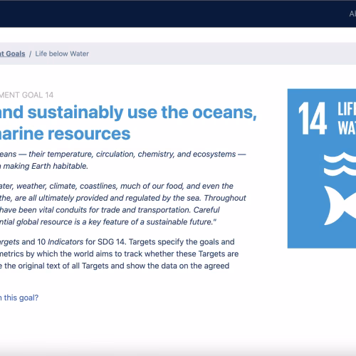 Measuring progress towards the Sustainable Development Goals
