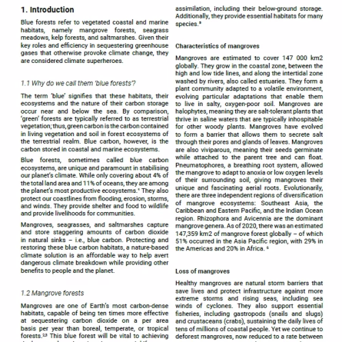 Module 2: What are Blue Forests? (PDF)